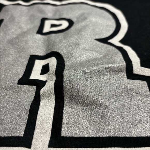 Salem Sportswear Raiders irregular vintage single stitched sz xxl Black T-Shirt - Picture 2 of 12